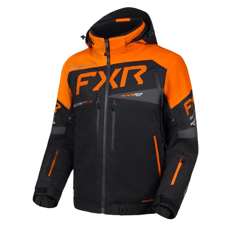 Куртка облегченная FXR Boost FX 2-in-1, цвет: Black/Orange