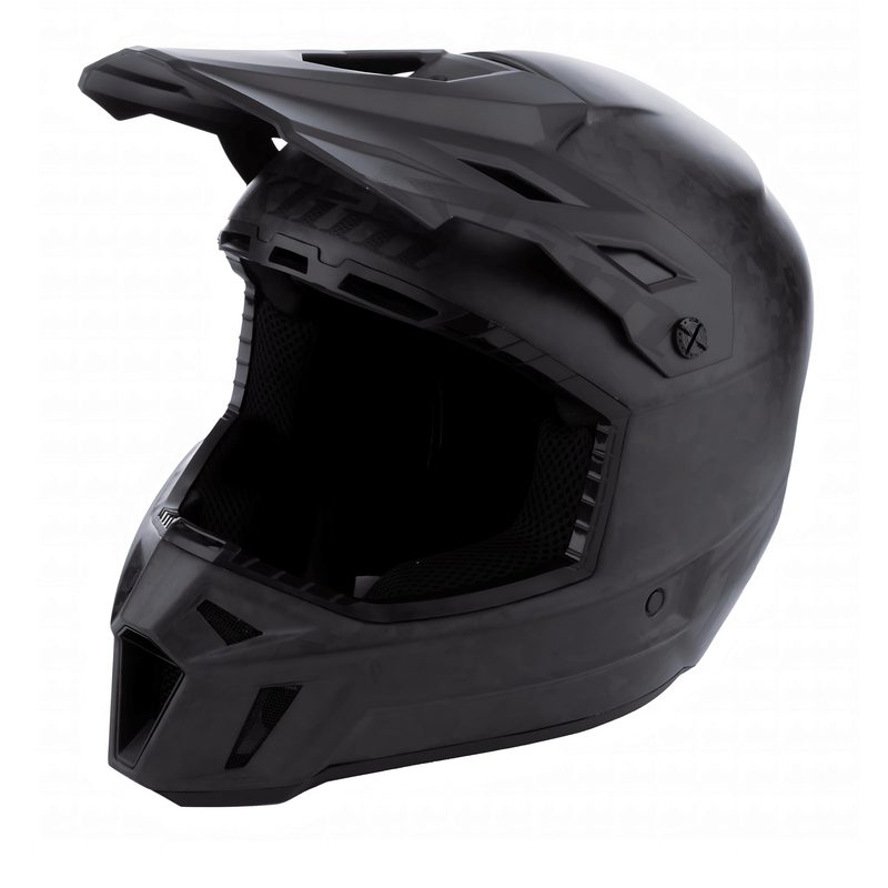 Шлем KLIM F3 Carbon Pro, цвет: Forged Matte Black