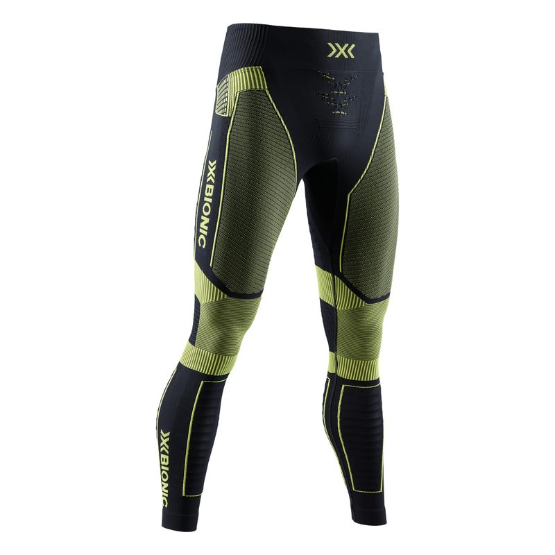 Термоштаны X-Bionic Effektor 4.0 Run, цвет: Black/Green
