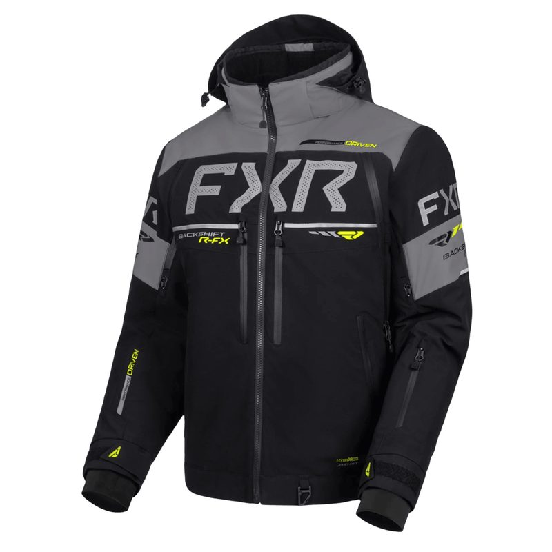 Куртка облегченная FXR Backshift R-FX 2-in-1, цвет: Black/Grey/Hi-Vis