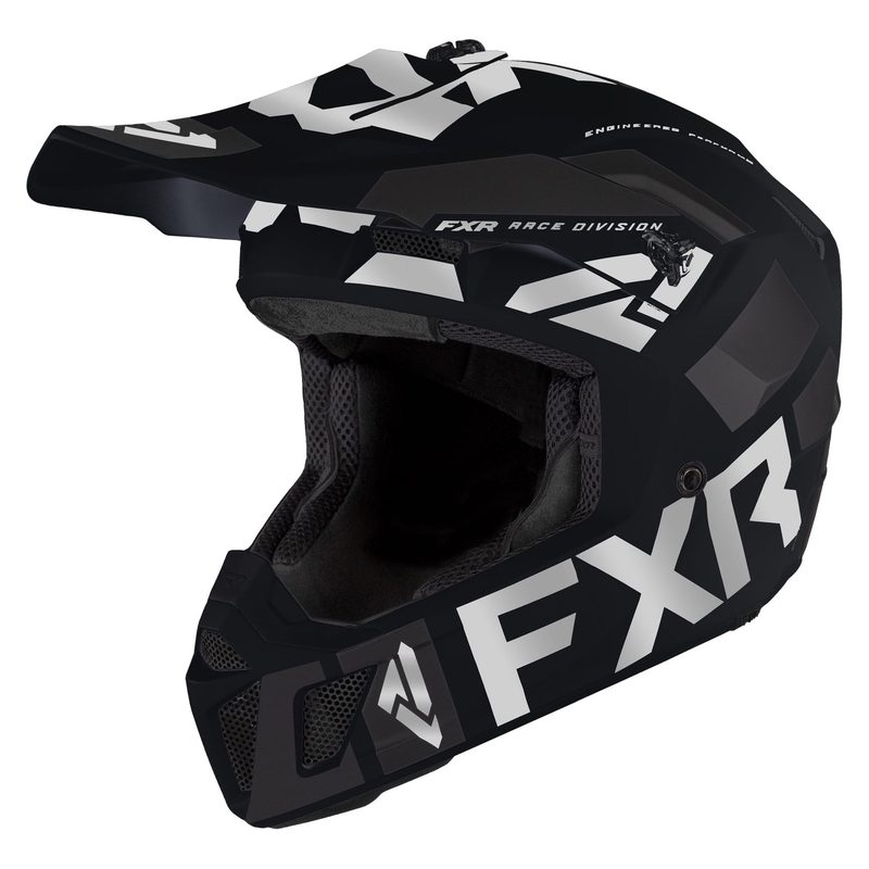 Шлем FXR Clutch Evo Le.5, цвет: Black/Silver