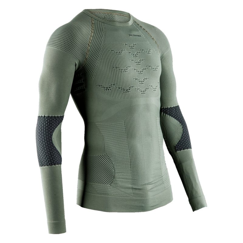 Термокофта X-Bionic Combat Energizer 4.0, цвет: Olive/Gray