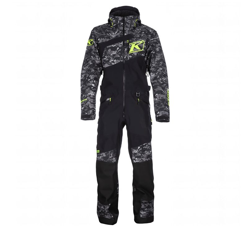 Комбинезон облегченный KLIM Ripsa, цвет: Black Camo/Hi-Vis