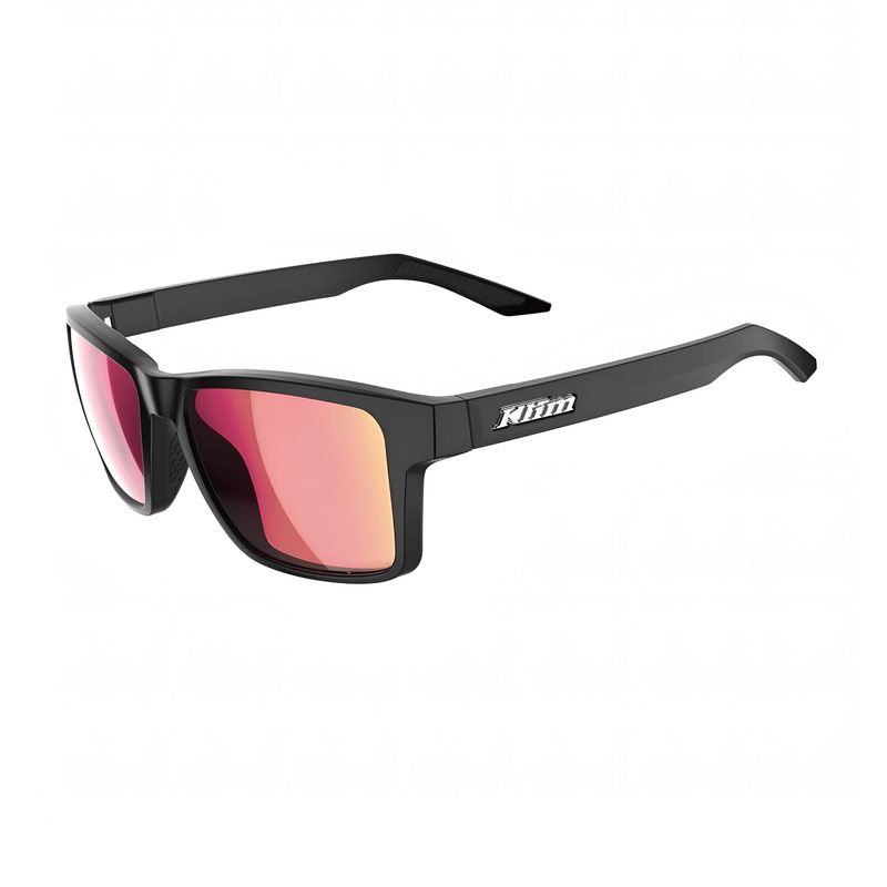 Очки солнцезащитные KLIM Ignition, цвет: Matte Black/Smoke Red Mirrored