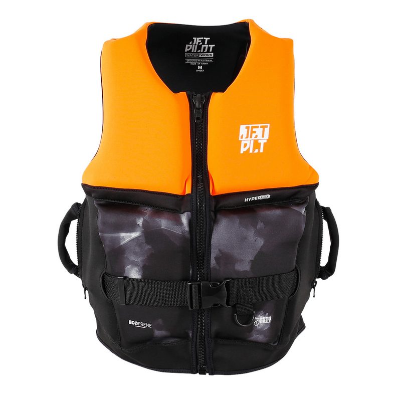 Жилет спасательный JetPilot 3SXTY Hyperflex S-grip Eco L50, цвет: Orange