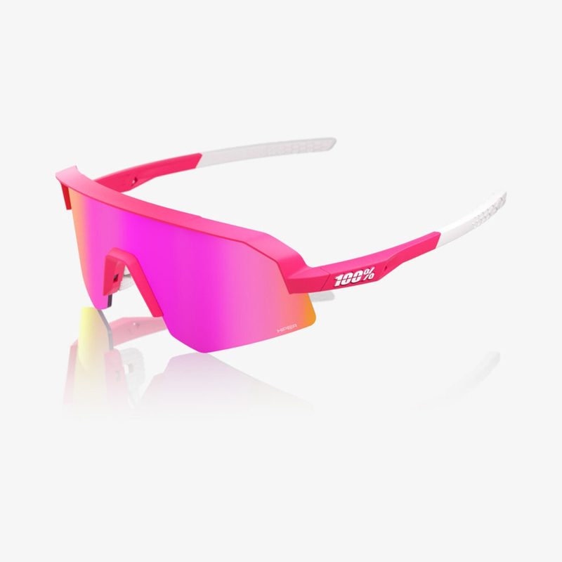 Очки солнцезащитные 100% Slendale SL, цвет: Satin Pitaya/HIPER Vital Pink Mirror