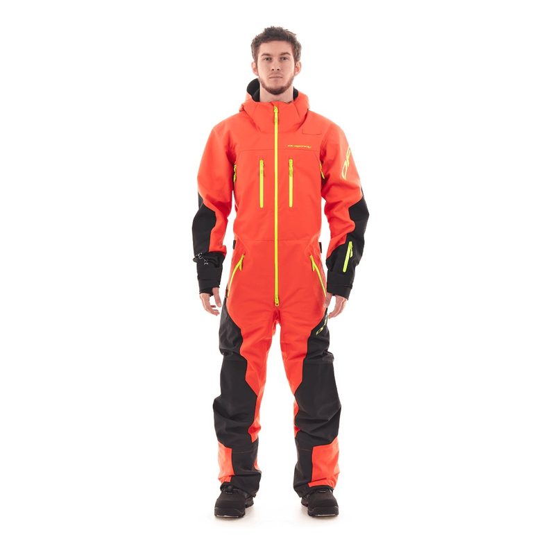 Комбинезон облегченный Dragonfly SuperLight 3L, цвет: Red/Yellow