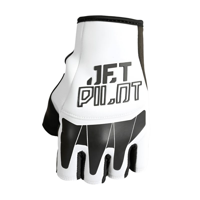 Гидроперчатки JetPilot Vault Short Finger Race, цвет: White