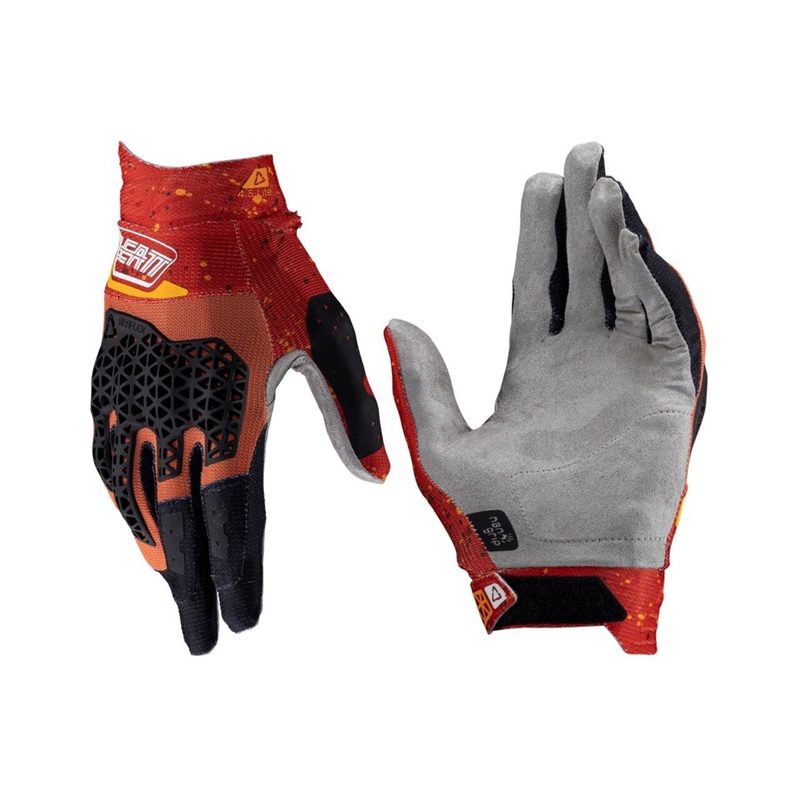 Перчатки LEATT Moto 4.5 Lite, цвет: Burn