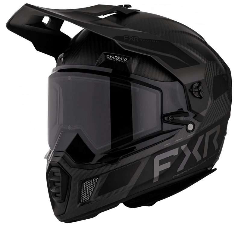 Шлем с подогревом FXR Clutch X Pro Carbon, цвет: Black Ops