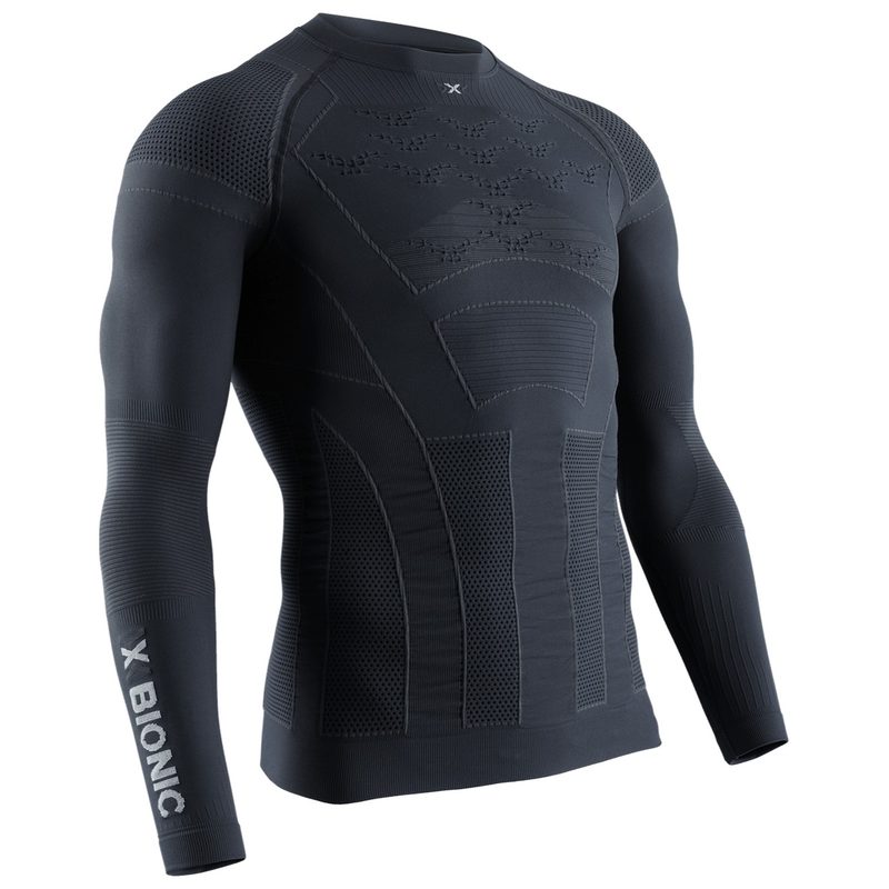 Термокофта X-Bionic Moto Energizer 4.0 Light, цвет: Gray/Gray