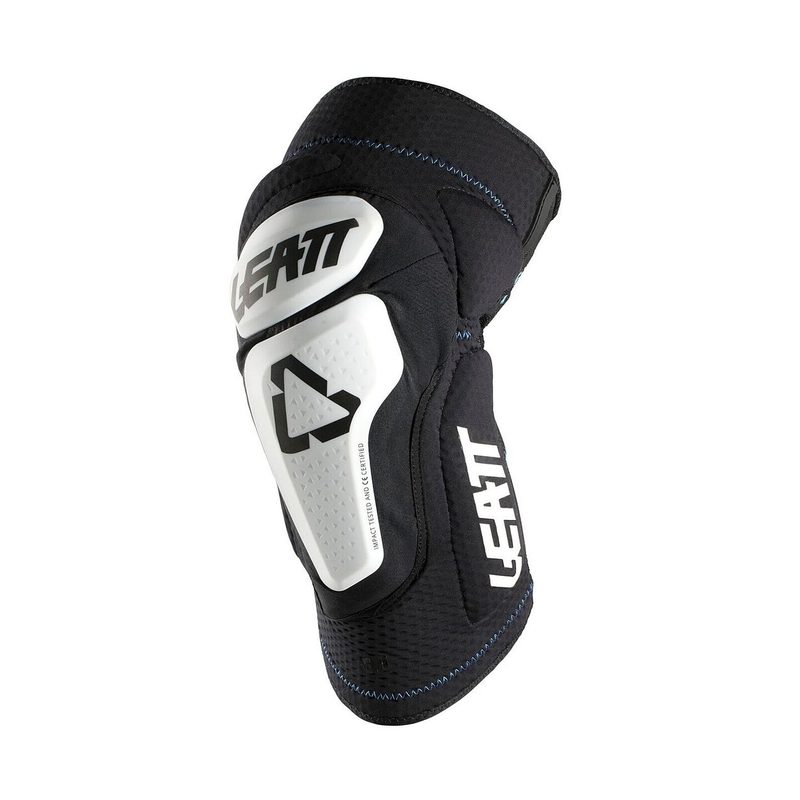 Наколенники LEATT 3DF 6.0, цвет: White/Black