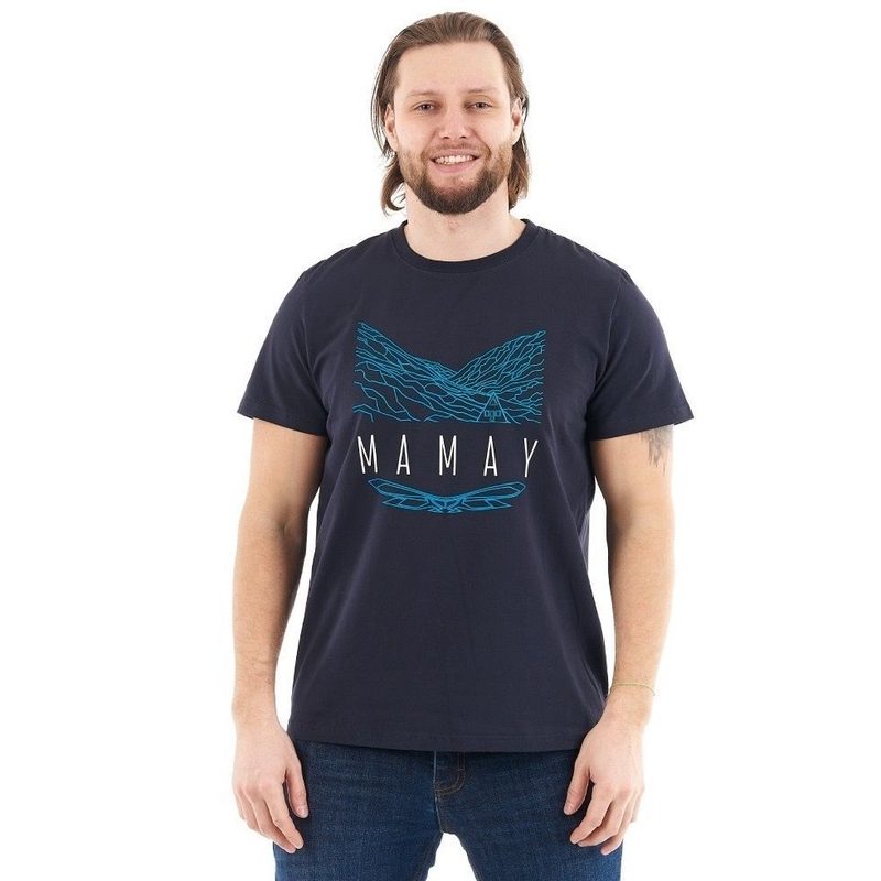 Футболка с принтом Dragonfly Mamai, цвет: Blue