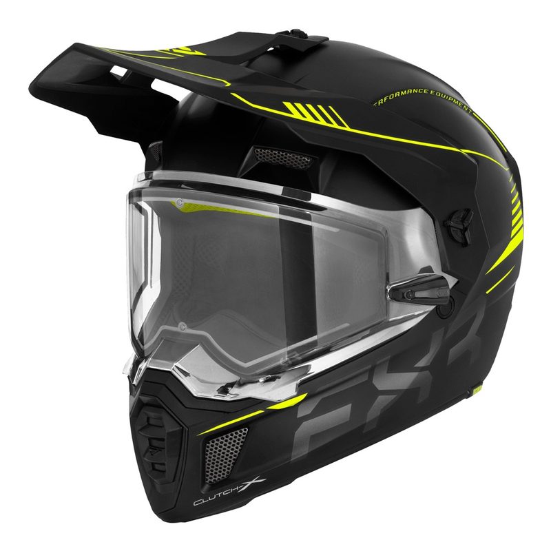 Шлем с подогревом FXR Clutch X Pro, цвет: Hi Vis