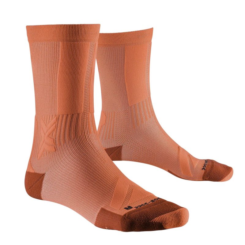 Термоноски X-Socks Gravel Discover Crew, цвет: Sunset Orange