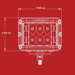 Фары RIGID D-SS Серия PRO (7 светодиода) Ближний свет (пара) — миниатюра 7