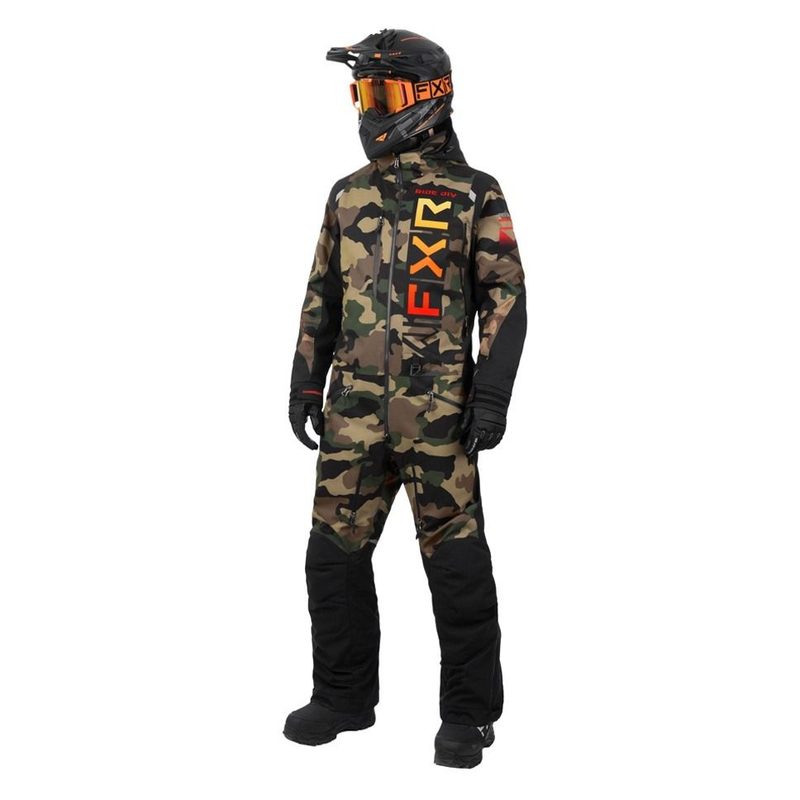 Комбинезон облегченный FXR Helium, цвет: Camo/Sunset