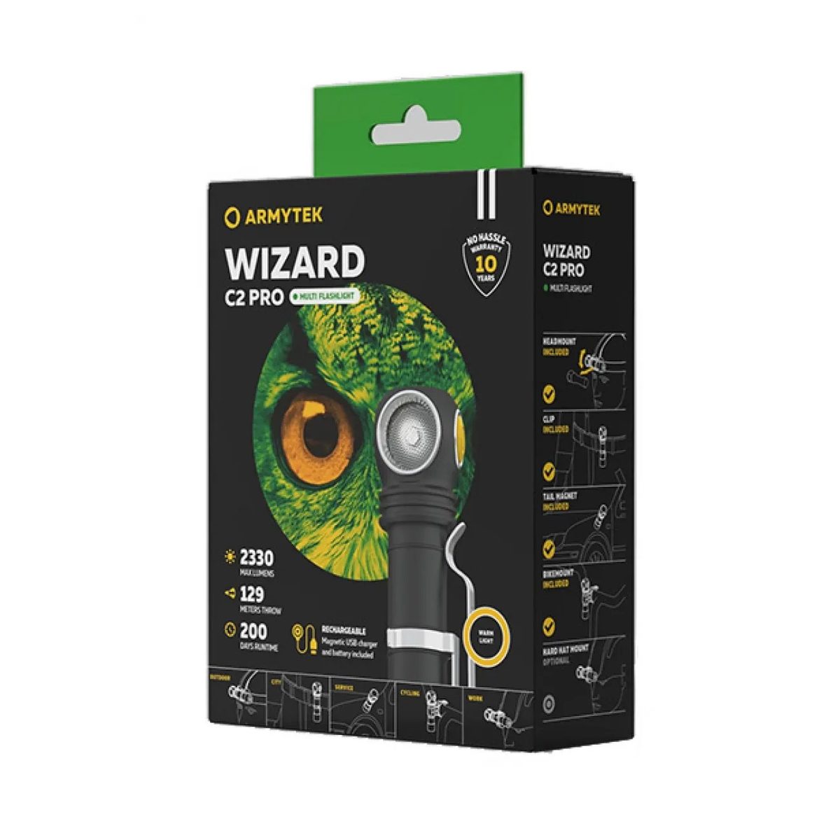 Мультифонарь светодиодный Armytek Wizard C2 Pro v4 Magnet — фото 6