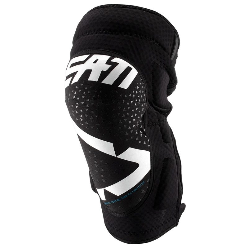 Наколенники LEATT 3DF 5.0 Zip, цвет: White/Black
