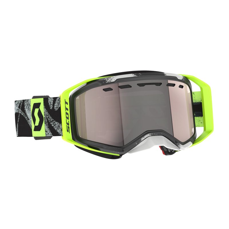 Очки SCOTT Prospect 2.0 SMB, цвет: Chrome Caviar Black/Safety Yellow/Amp Silver Chrome S2