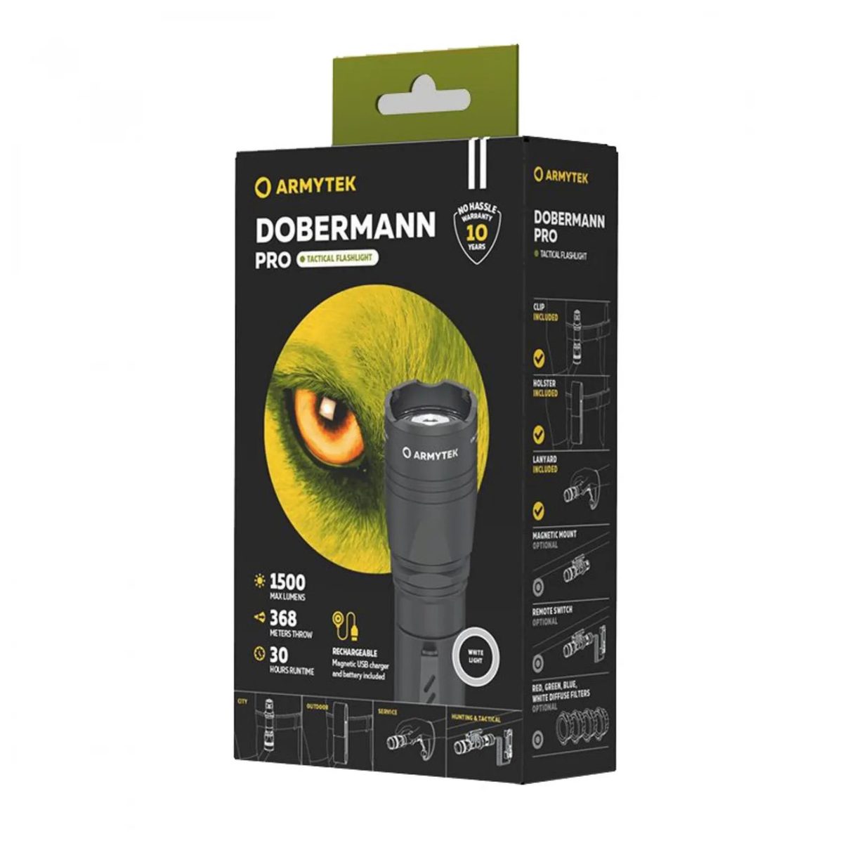 Фонарь светодиодный Armytek Dobermann Pro Magnet — фото 5