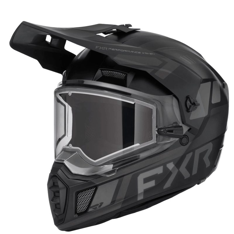 Шлем с подогревом FXR Clutch X, цвет: Black Ops