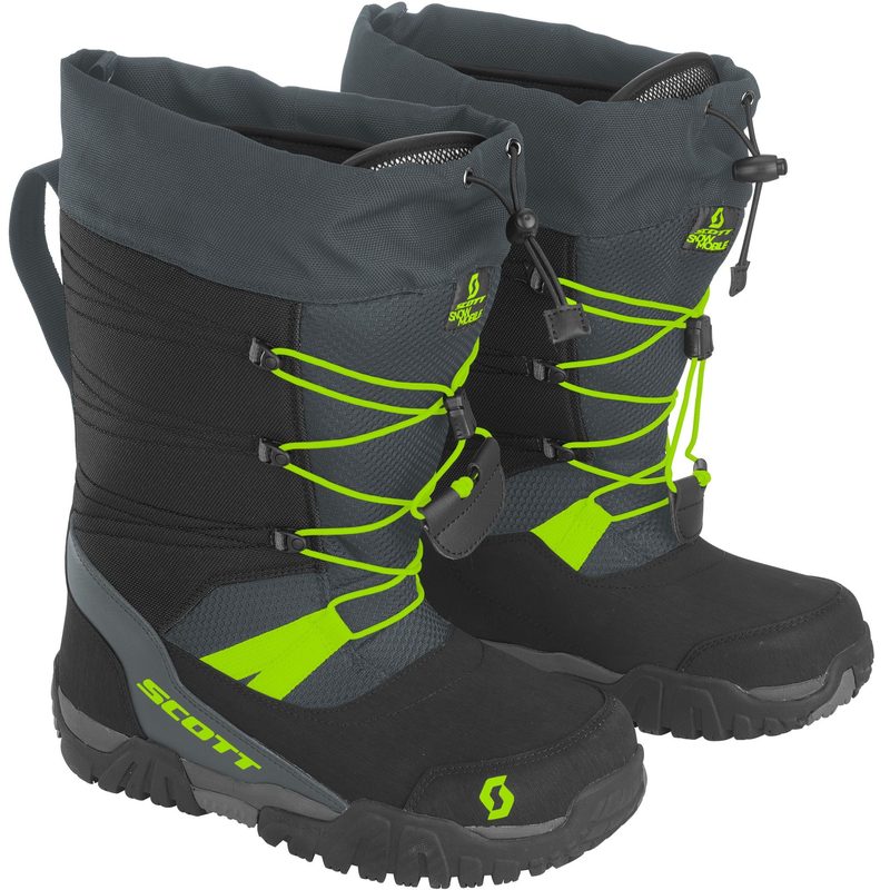 Ботинки SCOTT SMB R/T, цвет: Black/Safety Yellow