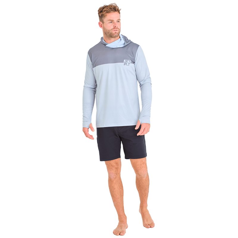 Лайкра с капюшоном JetPilot Venture LS, цвет: Gray