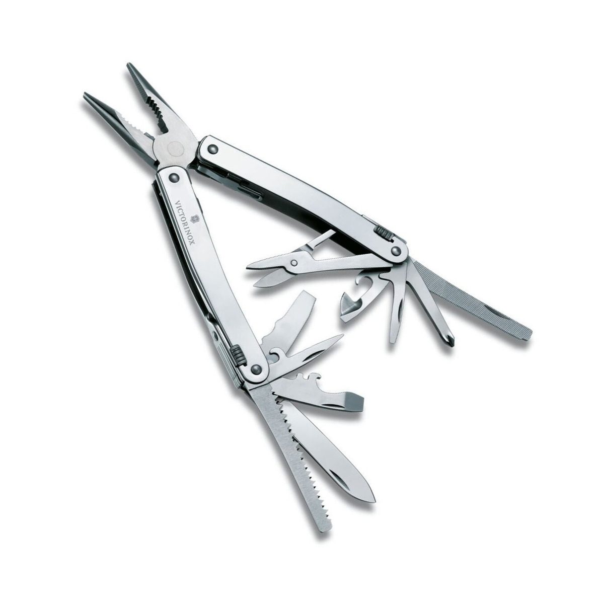 Мультитул Victorinox SwissTool Spirit X Plus Ratchet нейлоновый чехол — фото 3