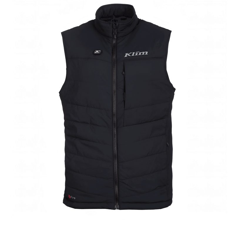 Жилет KLIM Override eFire, цвет: Black/Monument
