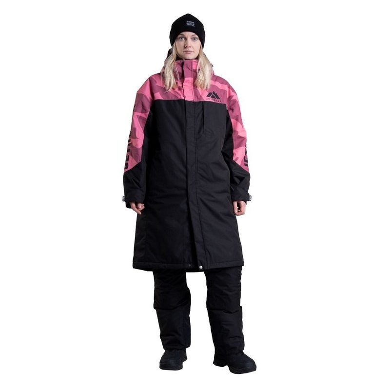 Плащ утепленный Jethwear Pit Coat, цвет: Pink Burst