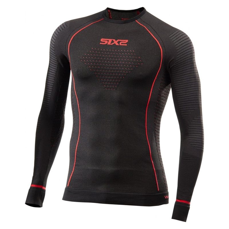 Термокофта SIXS TS2W CU, цвет: Black/Red