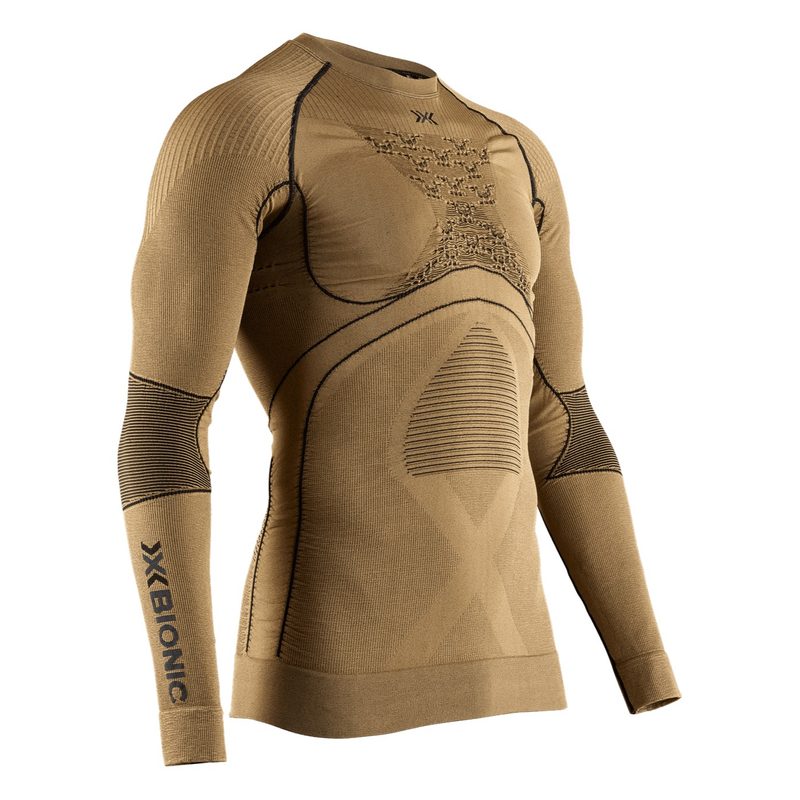 Термокофта X-Bionic Radiactor 4.0, цвет: Gold/Black