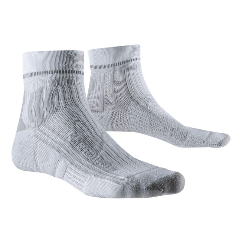 Термоноски женские X-Socks Run Speed Two 4.0, цвет: White/Grey