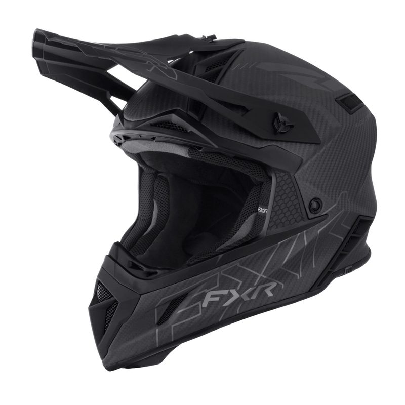 Шлем FXR Helium Carbon Fidlock, цвет: Black