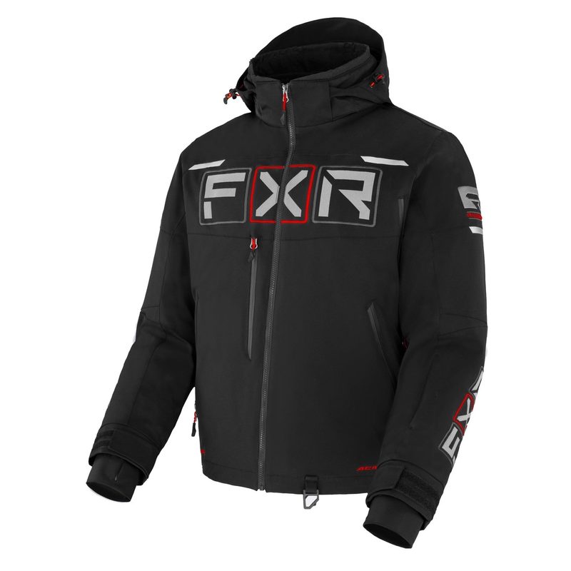 Куртка утепленная FXR Maverick, цвет: Black/Red