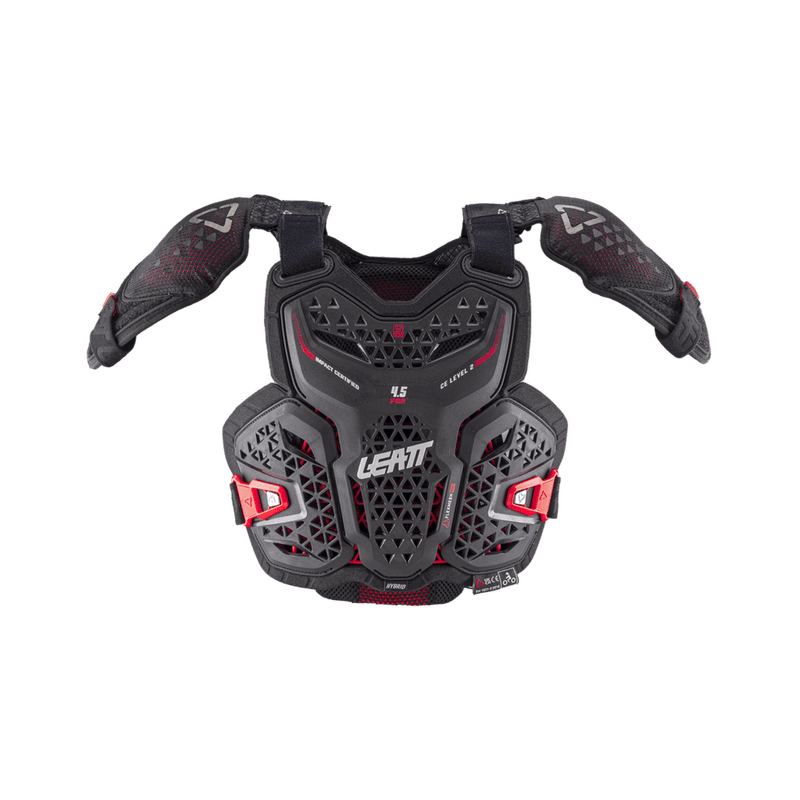 Защитный панцирь подростковый LEATT 4.5 Hybrid Pro, цвет: Black