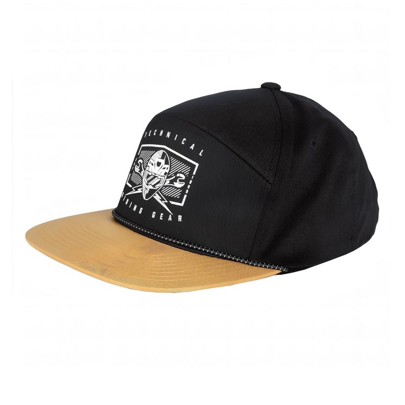Бейсболка KLIM Petrol, цвет: Black/Golden Brown