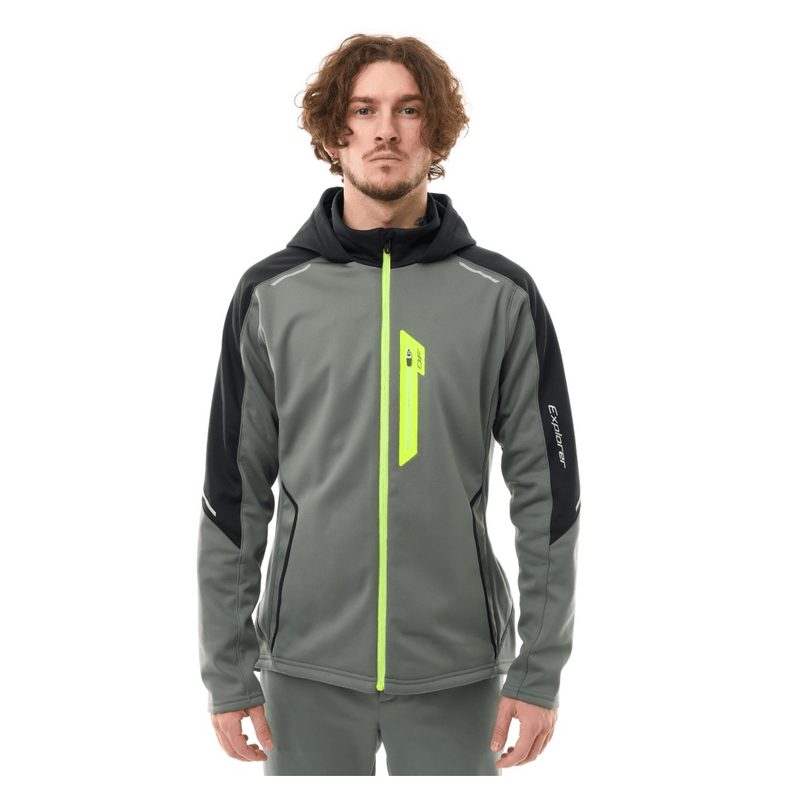 Куртка Dragonfly Explorer 2.0, цвет: Gray/Lemon