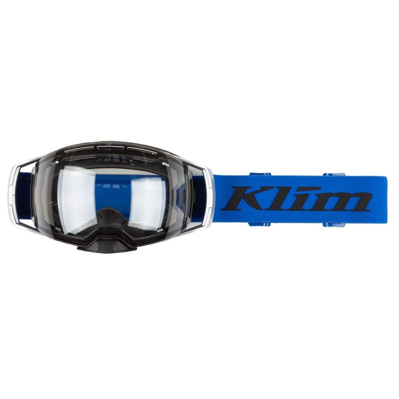 Очки KLIM Aeon Tech, цвет: Electric/Blue/Lemonade/Photochromic/Clear To Smoke