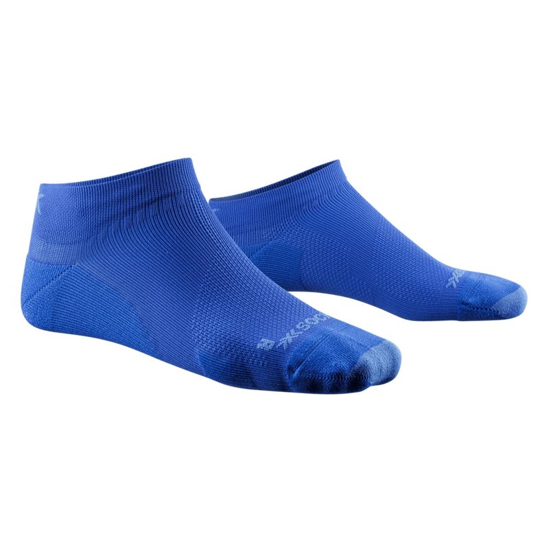 Термоноски X-Socks Run Discover Low Cut, цвет: Twyce Blue/Blue
