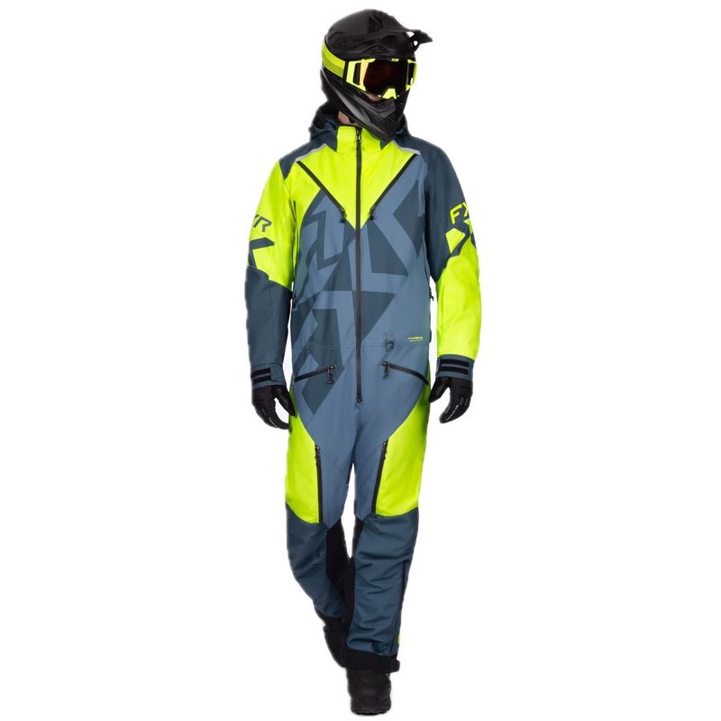 Комбинезон облегченный FXR Cold Cross CX, цвет: Lt Steel/Hi-Vis