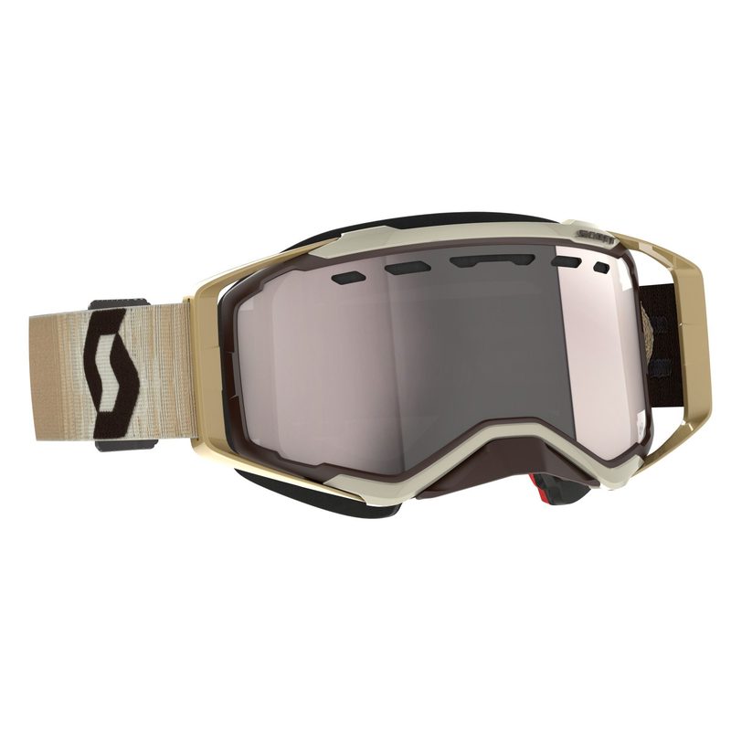 Очки SCOTT Prospect Snow Cross, цвет: Beige/Brown/Enhancer Silver Chrome