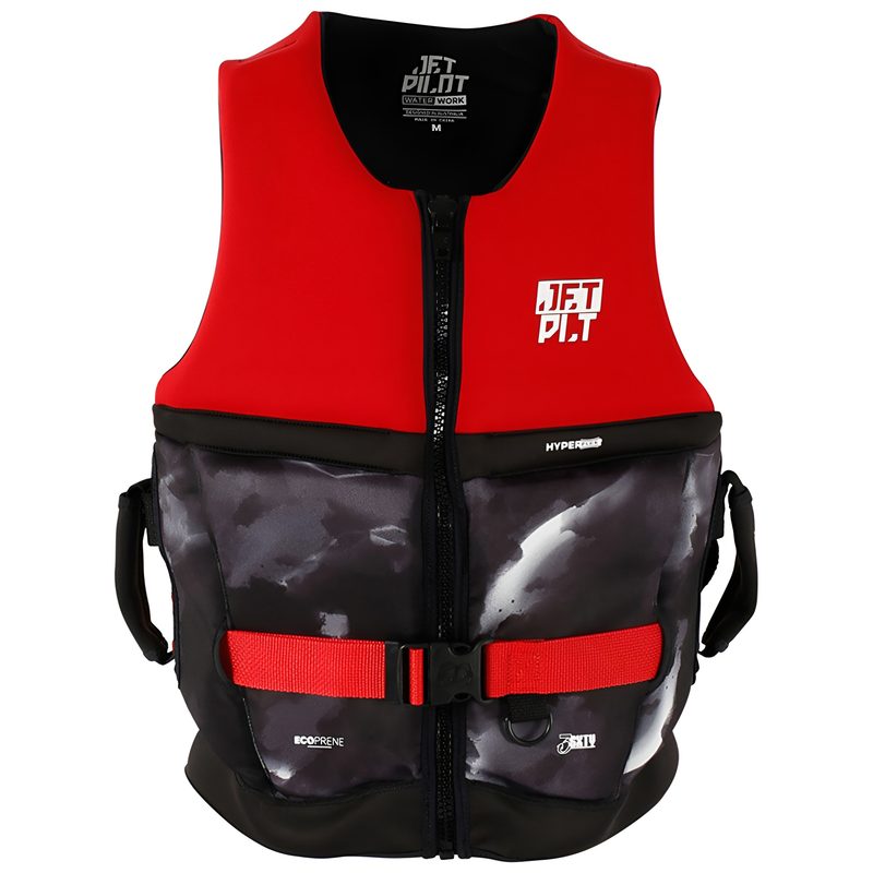 Жилет спасательный JetPilot 3SXTY Hyperflex S-Grip Eco L50S, цвет: Red