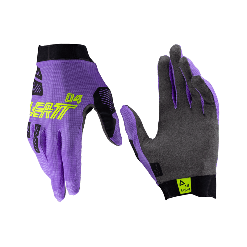 Перчатки LEATT Moto 1.5 GripR, цвет: Argon