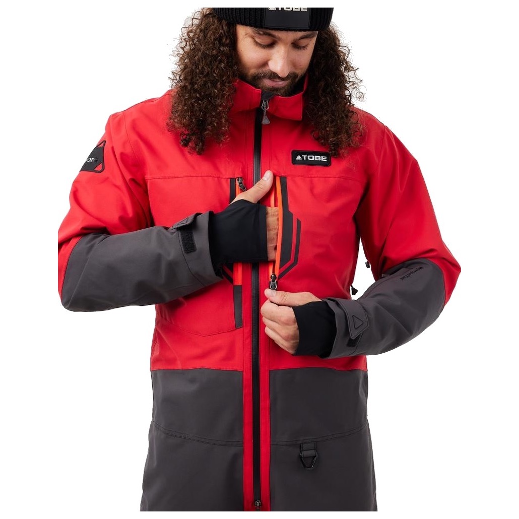 Комбинезон утепленный TOBE Tiro V3, Racing Red, 2023: от 118 400