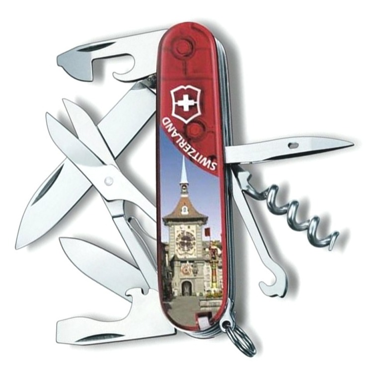 Нож Victorinox Climber Bern, Red, 2022